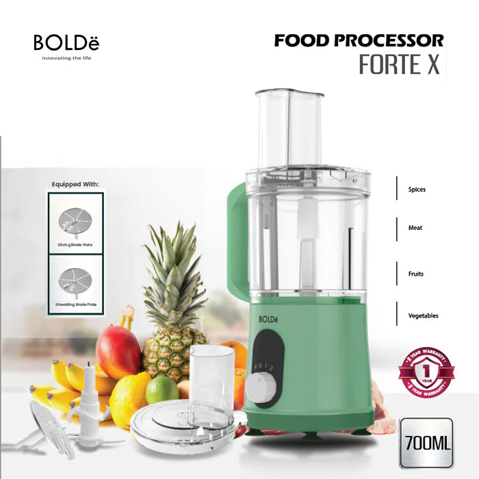 Bolde Food Processor Forte X 0,7 L - Hijau